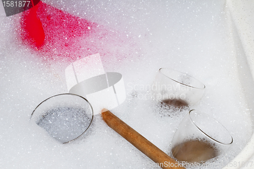 Image of washing-up