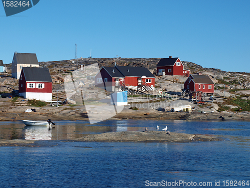 Image of Oqaatsut fisher village, Greenland