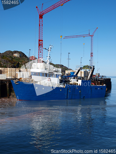 Image of Fishing boat, Greenland