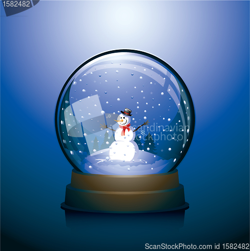 Image of Christmas snowglobe