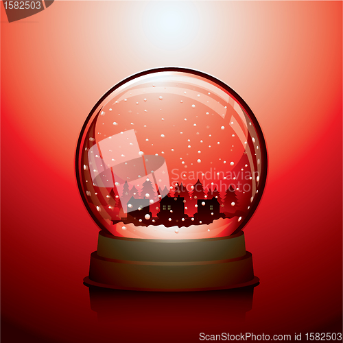 Image of Christmas snowglobe