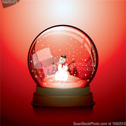 Image of Christmas snowglobe