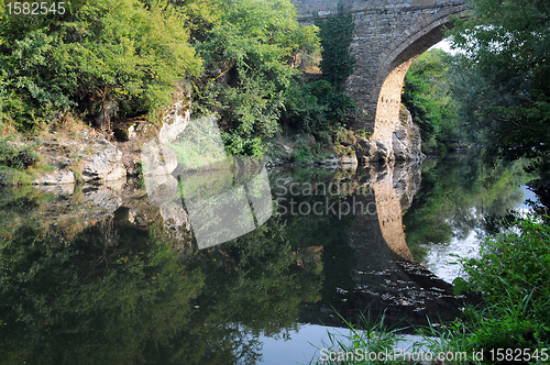 Image of Yantra River and Bridge Arch