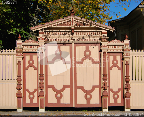 Image of Wooden Gate