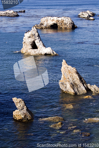 Image of Rocks off of Pismo Beach California