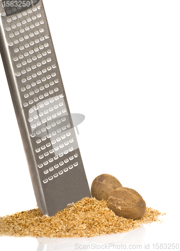 Image of Freshly grated nutmeg