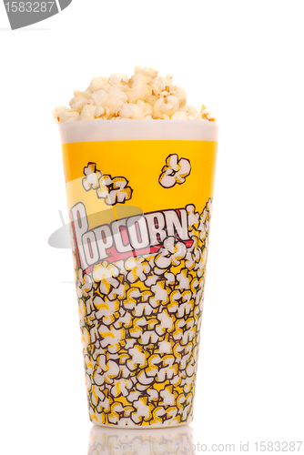 Image of Container of popcorn