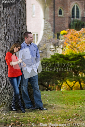 Image of Happy couple spending time together