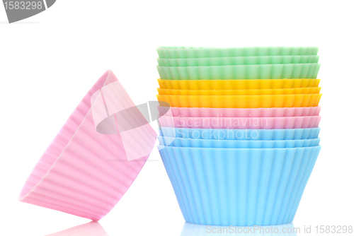 Image of Coorful cupcake liners