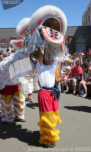 Image of Lion dancer