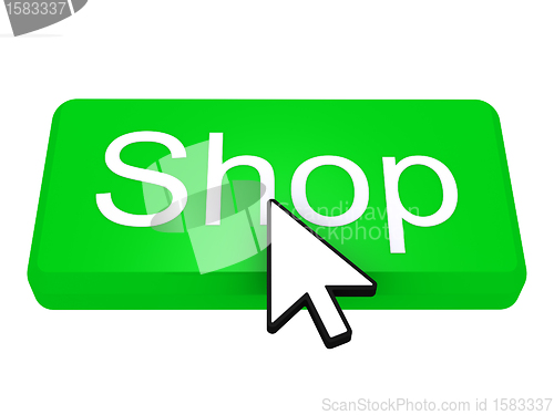 Image of Shop button with cursor