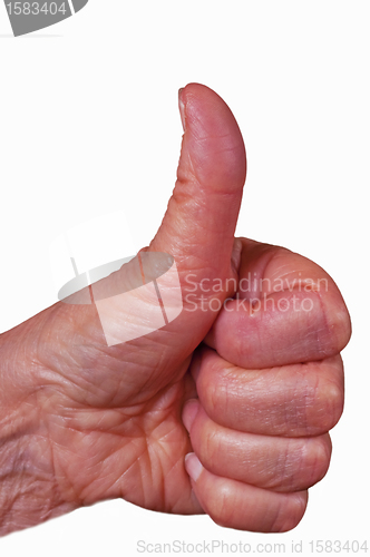 Image of thumb up
