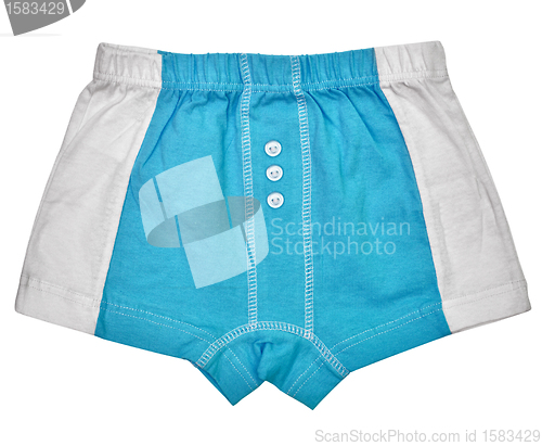 Image of Undershorts - Grey and blue