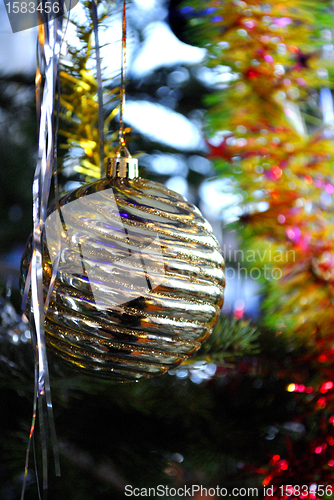 Image of Christmas-tree decorations