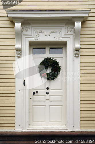 Image of wooden door