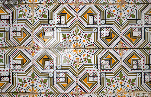 Image of Old ceramic tiles