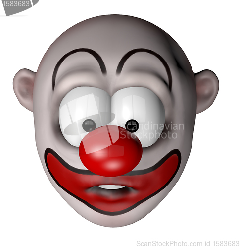 Image of happy clown