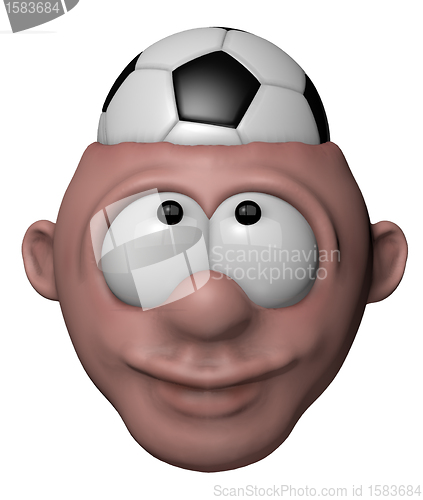 Image of soccer fan