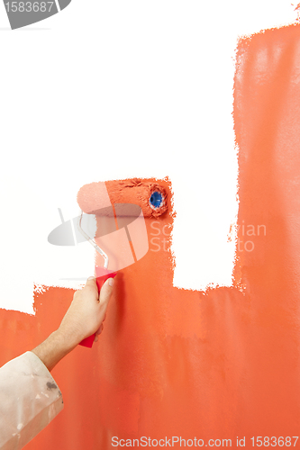 Image of Paint rolling