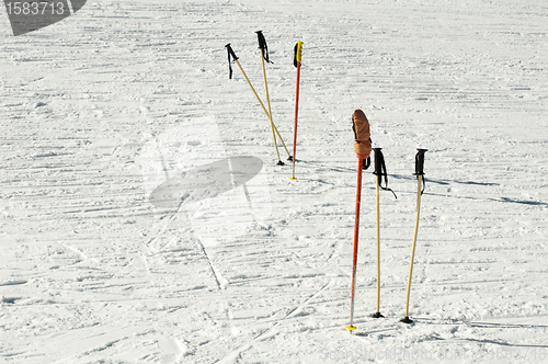 Image of Ski poles