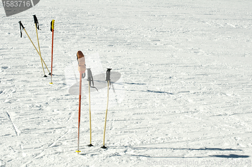 Image of Ski poles