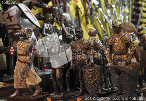 Image of Knight miniatures