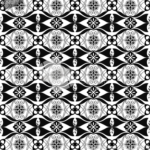 Image of Seamless Floral Pattern