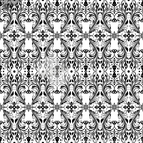 Image of Seamless Floral Pattern