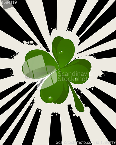 Image of Abstract St. Patrick's Day