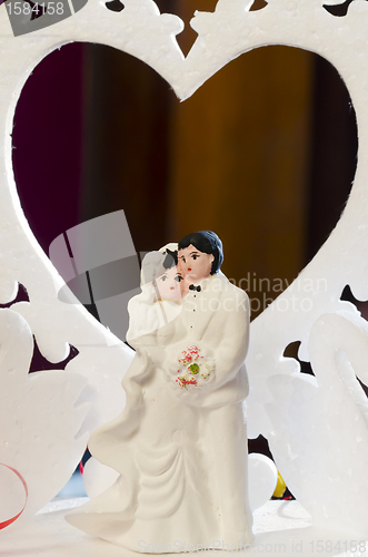 Image of Wedding Cake Figurines