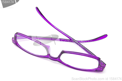 Image of Beautiful purple glasses 