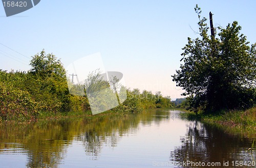 Image of Peaceful River Scene