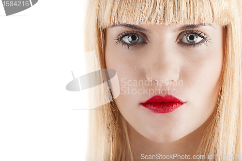 Image of Young girl posing