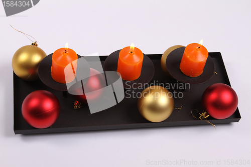 Image of beautiful christmas decoration, decoration photo