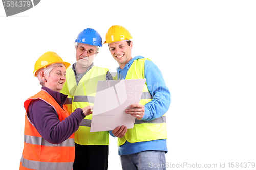 Image of architects, business photo