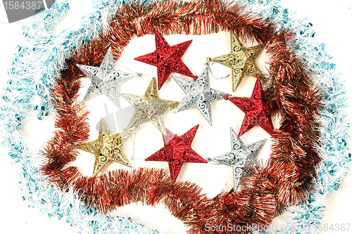 Image of beautiful christmas decoration, decoration photo