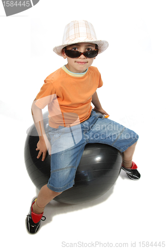 Image of Boy with ball