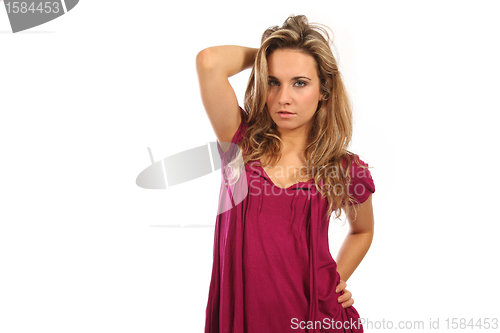 Image of casual young woman
