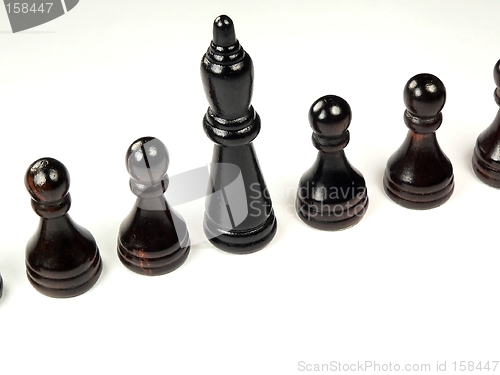 Image of Pawns w/King