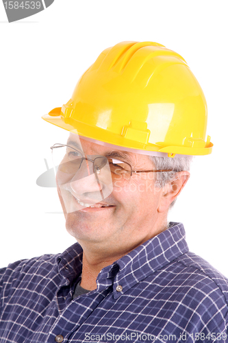 Image of mature man architect