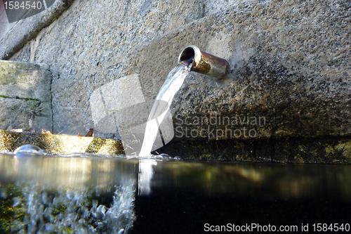 Image of water fountain, water fountain of life, nature