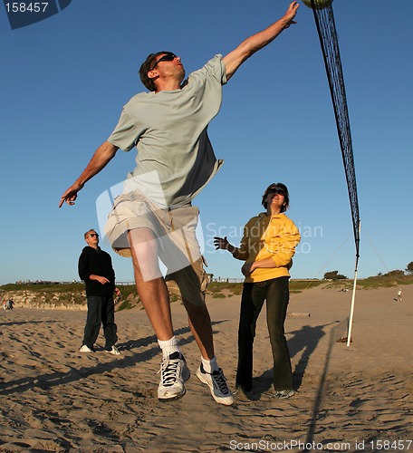 Image of Beach volleyball