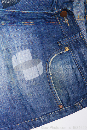 Image of Dirty men's jeans