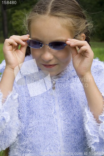 Image of Girl in sunglasses I