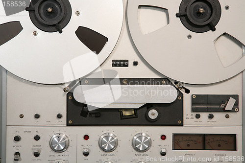Image of Studio Tape recorder detail