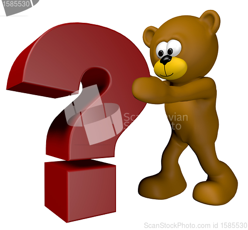 Image of question teddy