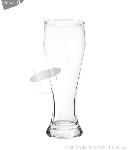 Image of empty beer glass