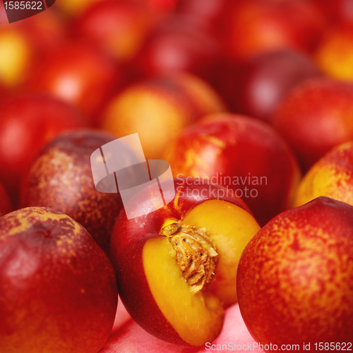 Image of red nectarines