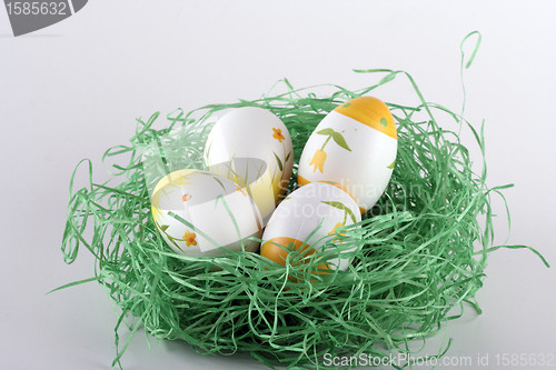 Image of Painted easter eggs 