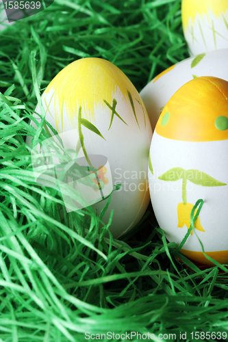 Image of Painted easter eggs 